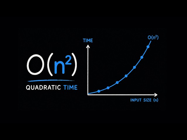 Why O(n²) Algorithms Are Slow? Easy Explanation