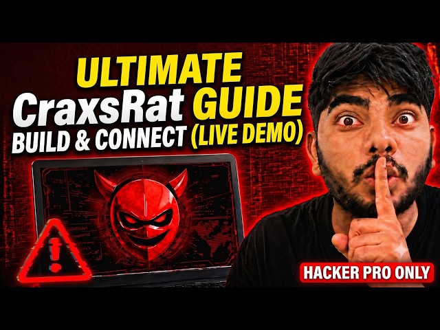 How To Build APK in CraxsRat & Connection In CraxsRat With Live Demo In Mobile Phone And Emulator 