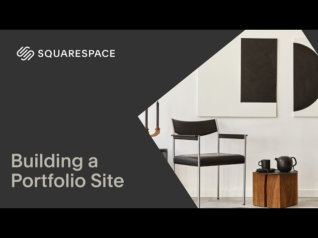 Building a Portfolio Site | Squarespace 7.1