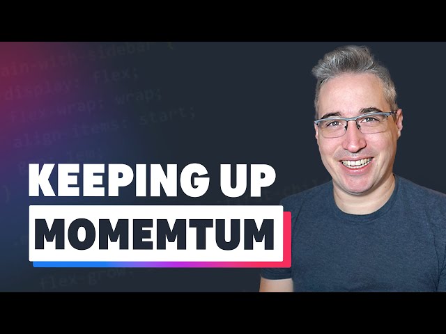 Keeping up momentum with self-paced learning