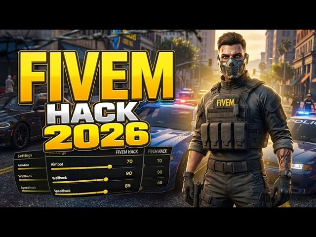 FREE FiveM Mod Menu For GTA 5 | NEW BEST FiveM Undected Cheat Menu (2026) | FiveM Admin Panel GTA V