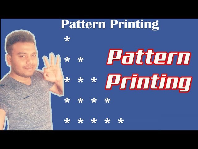 C Practical and Assignment Programs-Pattern Printing 1