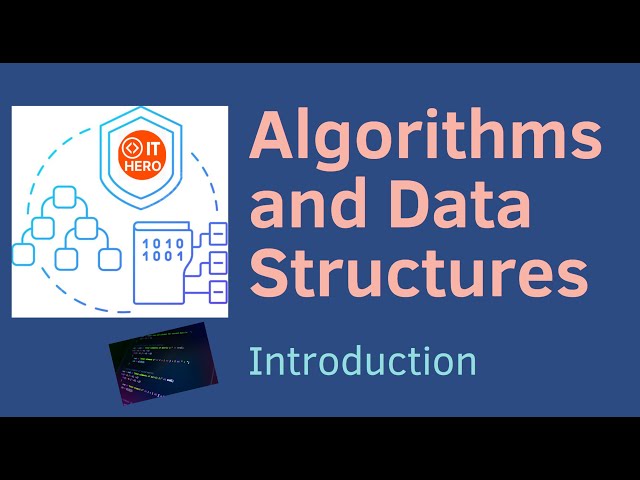 Algorithms and Data Structures Introduction