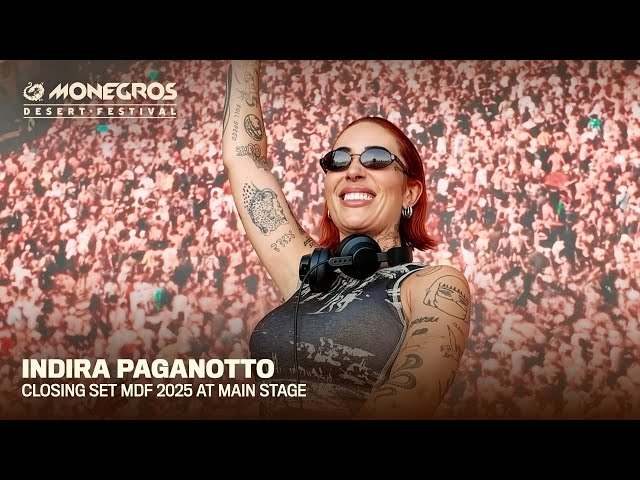 Indira Paganotto⎮Closing Monegros Desert Festival 2025