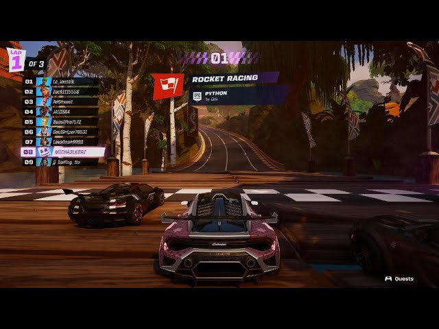 Rocket Racing - Python