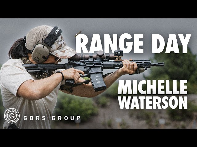 GBRS GROUP | Range Day | Michelle Waterson (4K)