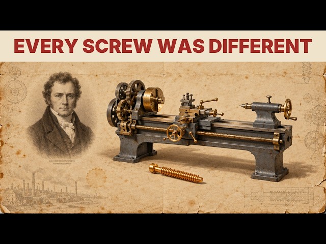 Before This Lathe, No Two Screws in the World Matched