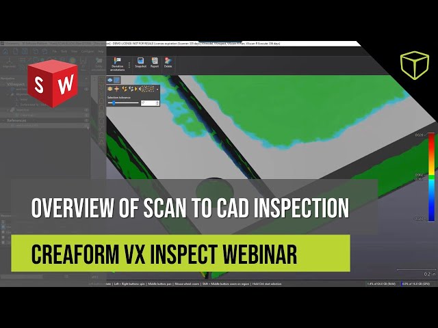 Creaform’s VX Inspect - An Overview of Scan to CAD Inspection Software