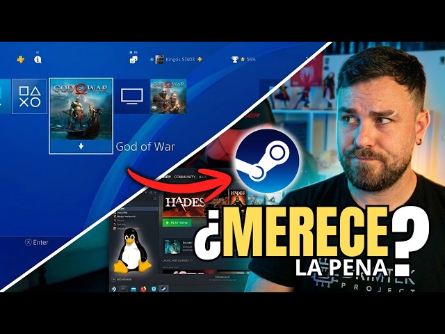 CÓMO convertir tu PS4 en una STEAM MACHINE (Linux + Steam)
