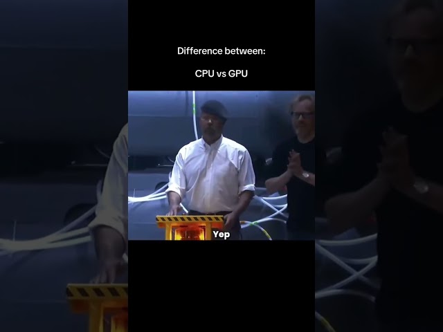 CPU vs GPU: Who Paints Faster? 🎨⚡ (Explained Visually)