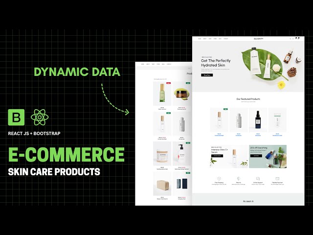 React JS eCommerce Project for Beginners | Complete Online Store Tutorial | Bootstrap 5 | React Js
