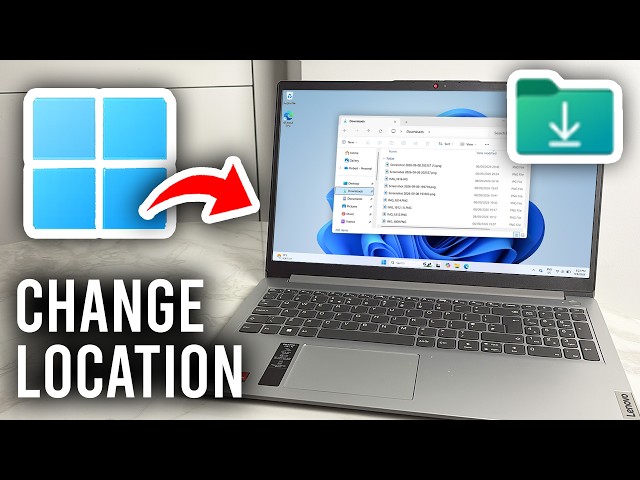 How To Change Download Location In Windows 11 - Tutorial
