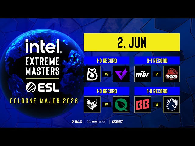 IEM Cologne Major 2026 - Stage 1 -  B8 Esports vs THUNDERdOWNUNDER