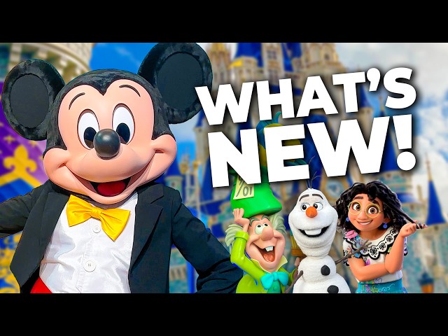 Top 10 NEW Disney Attractions, Updates & Changes at Walt Disney World- September 2026