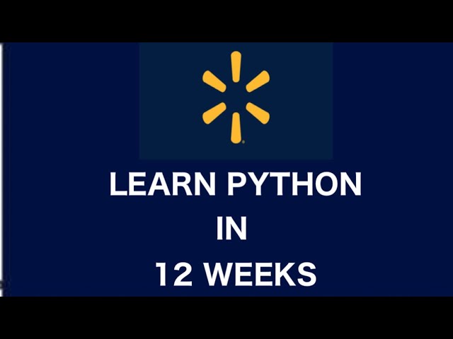 FREE SOFTWARE ENGINEERING TRAINING BY WALMART | PYTHON | CLOSING SOON!!! #softwareengineer #python