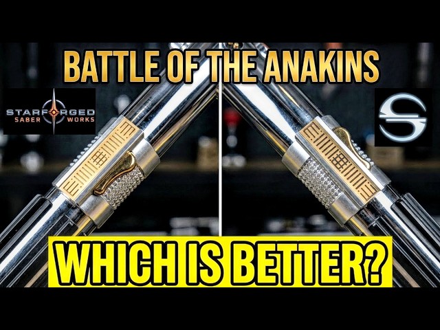 StarForged vs The Saber Company: I Didn't Expect This Result With These Anakin Skywalker Lightsabers
