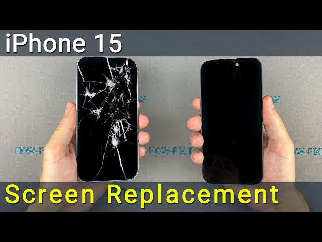 iPhone 15 Screen Replacement Guide - Easy Steps for a Fix Broken Display!