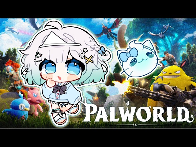 【PALWORLD】ADVENTURES WITH PALS AND MY HUMAN PALS!!!【Maid Mint Fantôme】