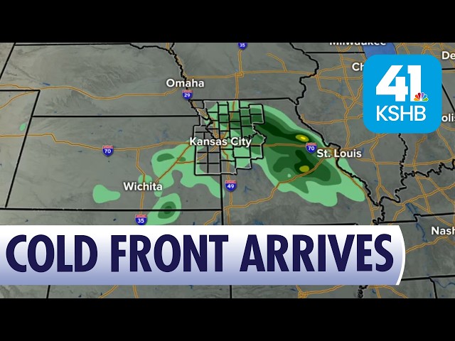 KSHB 41 Weather Blog | Cold Front to Cool Kansas City After Summer's Hottest Day