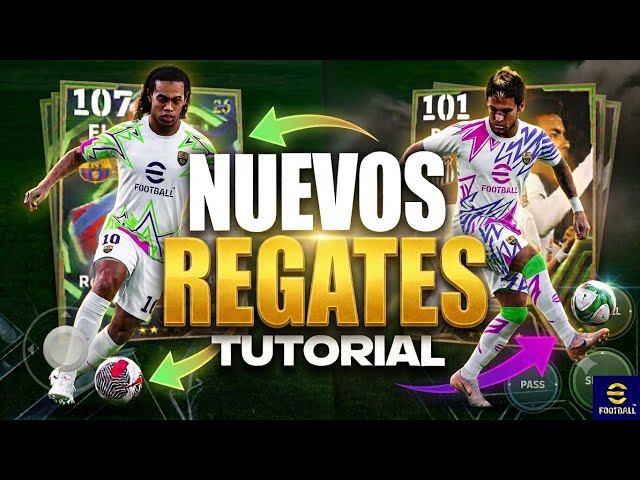 Dribbling moves that 90% of players don't know how to do in eFootball Mobile ⭐ (tutorial)