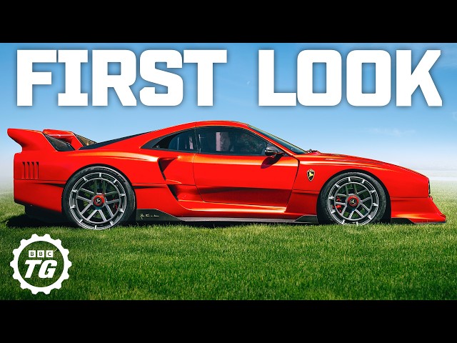 New 1000hp Koenigsegg-Engined Hypercar: A Modern Ferrari F40! | 4K