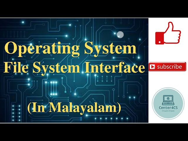 Lec 43 : File System Interface | OS