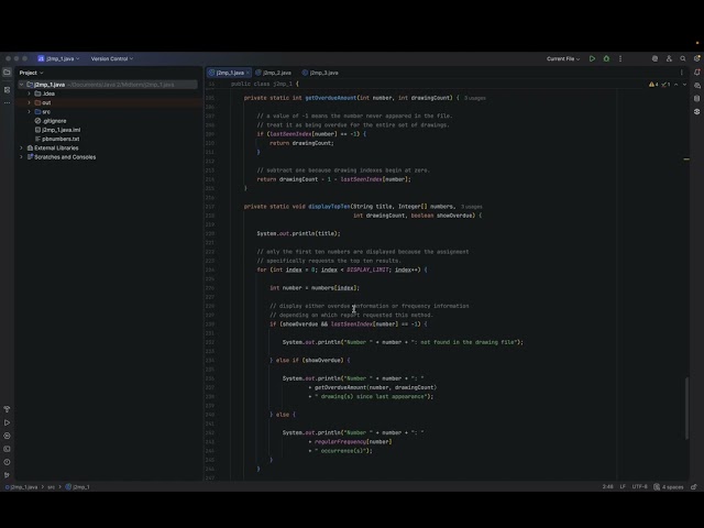 Java II Midterm