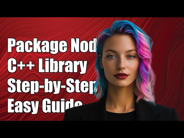 How to Package a Node.js C++ Shared Library: Step-by-Step Guide