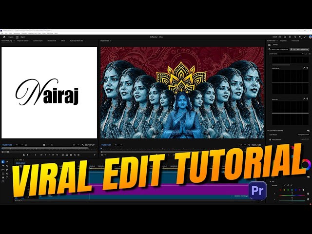 Viral Edit Tutorial in Premiere Pro | Trending Wedding Video Editing Tutorial
