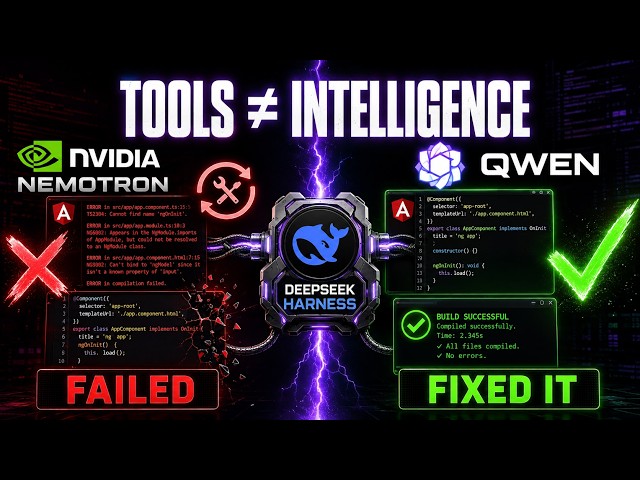 DeepSeek Harness on Nemotron 3.5 vs Qwen 3.8: Real word test