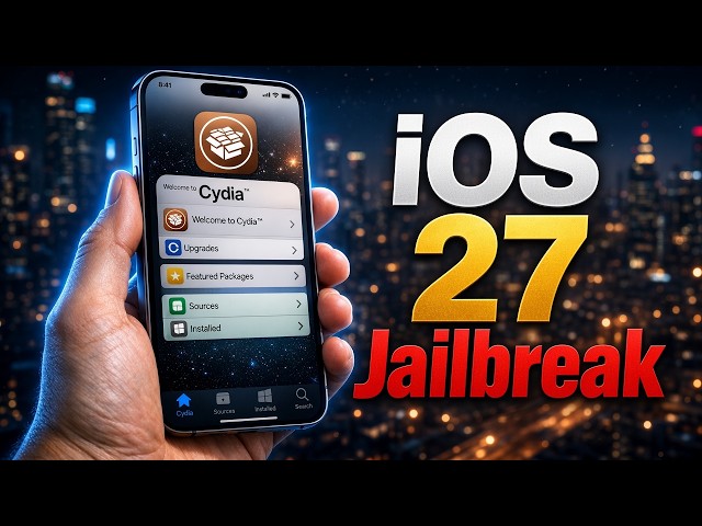 iOS 27 Jailbreak - How to Jailbreak iOS 27 WITHOUT a Computer (Untethered)