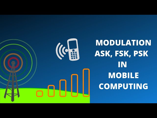 Modulation - ASK, FSK, PSK In Mobile Computing In Hindi
