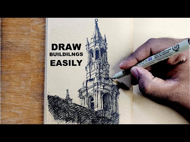 How to Sketch Buildings Like an Architect