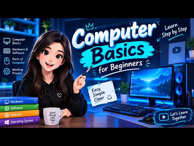 💻 Computer Basics for Beginners | Computer क्या है? Learn Computer Basics from Zero | Part 1 | Hindi