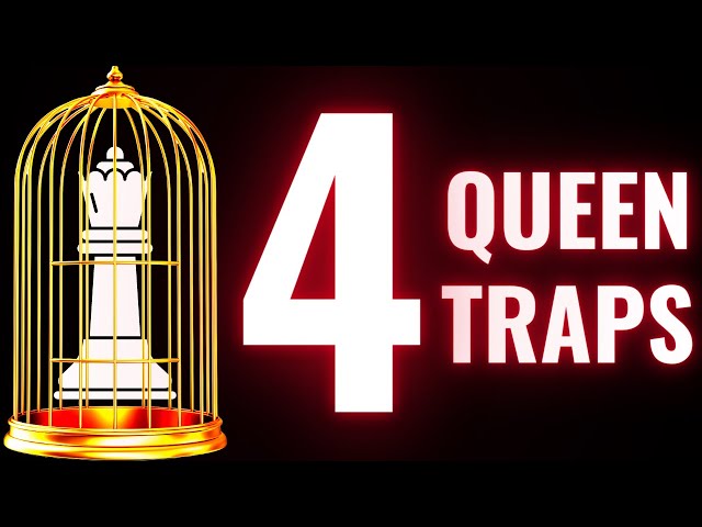 Best QUEEN TRAPS in Scandinavian Defense | NEW Chess Opening Traps to WIN CHESS FAST