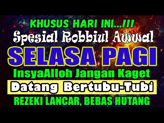 Rahasia dan Kunci Bacaan dzikir ini di 2 Waktu asar dan subuh, Hidupmu Akan Berubah 180°