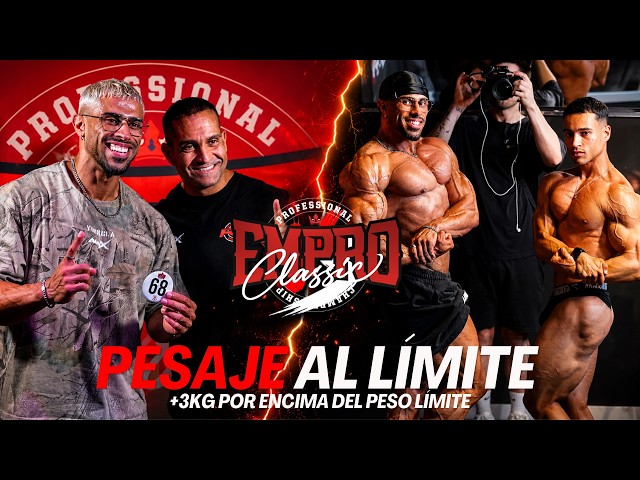 3KG OVER the WEIGH-IN LIMIT one day before COMPETITION | Training with @millanfdez EMPRO CLASSIC ...