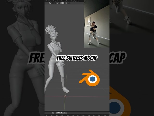 Free AI Animation in Blender - No Suits Needed