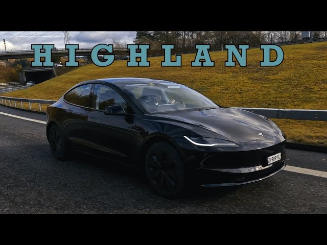 1000km in the Tesla Model 3 Highland RWD