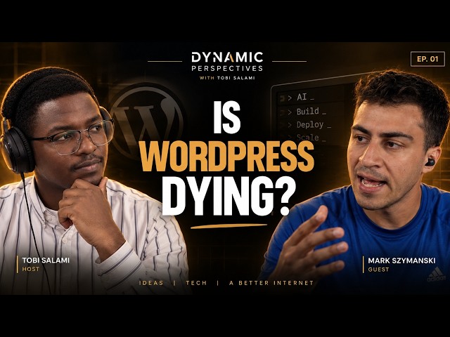 Is WordPress Dead? How AI Is Changing What It Means to Be a Developer | Dynamic Perspectives - EP01