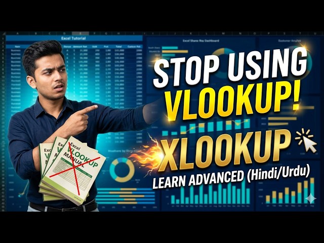 Advanced Ms Excel 2024 XLookup
