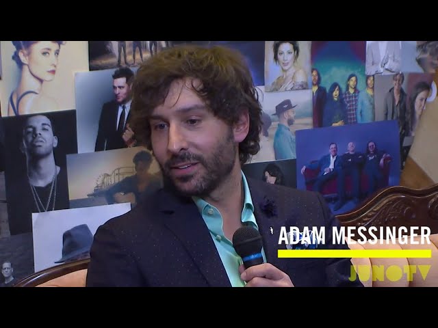 Backstage with Adam Messinger at The 2015 JUNO Gala Dinner & Awards
