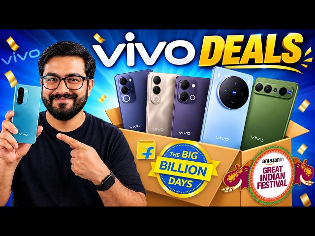 Best vivo Phone Deals & Prices in Flipkart Big Billion Days & Amazon Sale 2026