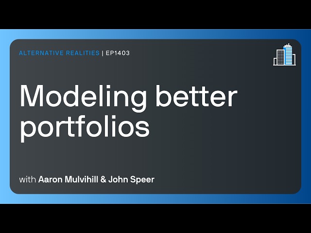 Modeling better portfolios