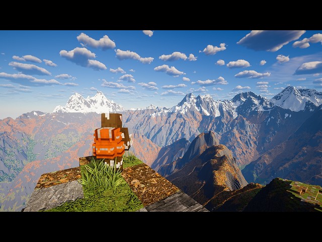 RTX 5090 vs ULTRA REALISTIC Minecraft | Patrix 256x + IterationRP | Distant Horizons