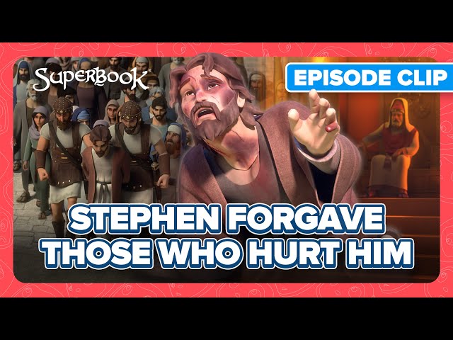 Stephen Was Hurt | Superbook - Love Your Enemies English Clip