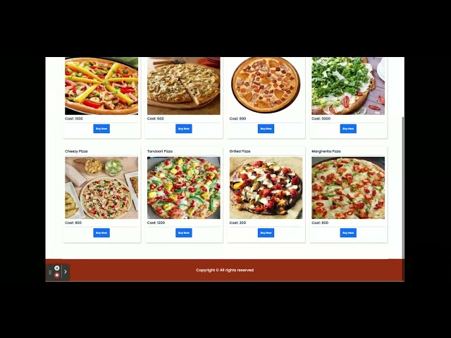 Online Pizza Ordering System | Spring Boot Angular Project Tutorial | Spring Boot CRUD Project