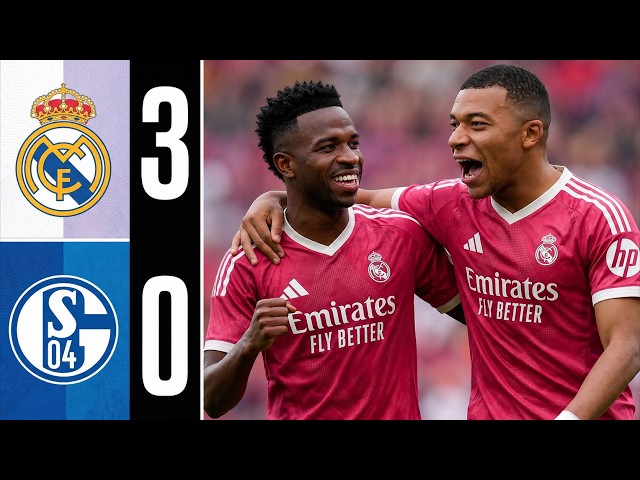 Real Madrid vs Schalke | RESUMEN Extendido | Pretemporada 2026/27