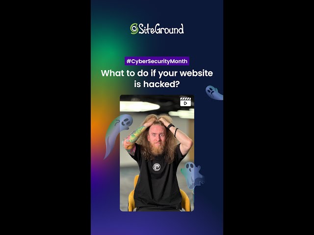 What to do if your website is #hacked? 😱