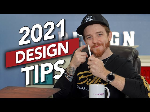 Graphic Design Tips For 2022 - How To Not Suck at Design